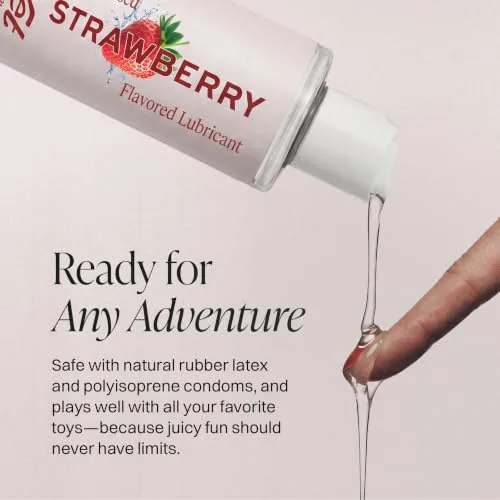 Wet Sexy Strawberry Edible Lube, 3 fl oz view 6
