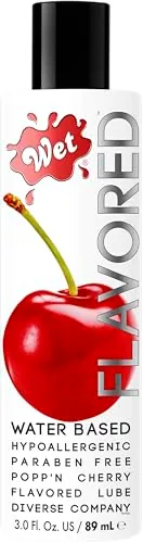 Wet Sweet Cherry Flavored Lube, 3 oz