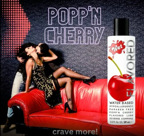 Wet Sweet Cherry Flavored Lube, 3 oz view 6