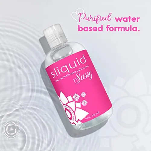 Sliquid Sassy Thick Water-Based Lube, 8.5 oz view 5