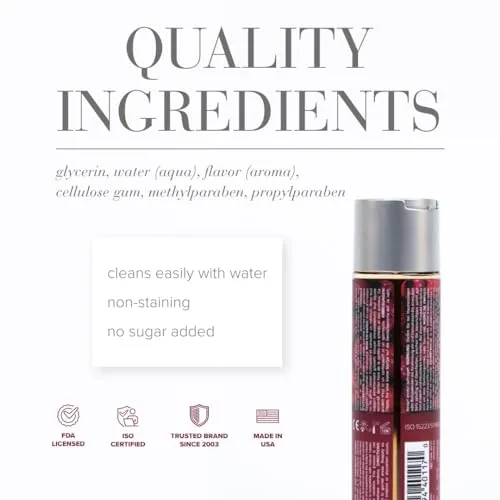 JO H2O Raspberry Sorbet Flavored, 4 oz view 5