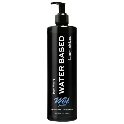 Wet Pure Water-Based Lube, 16 fl oz