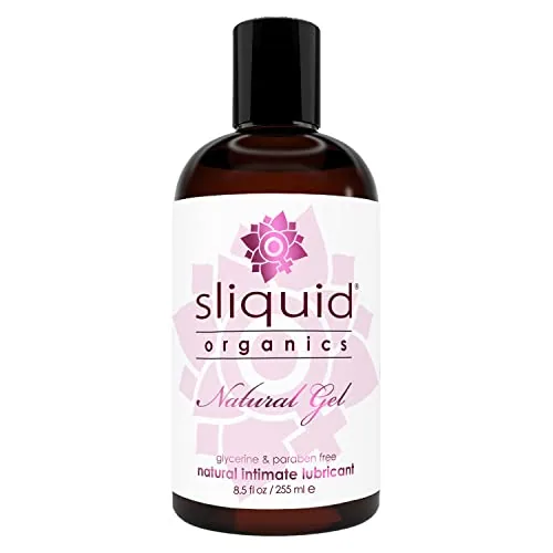 Sliquid Organics Aloe Water-Based Lube, 8.5 oz