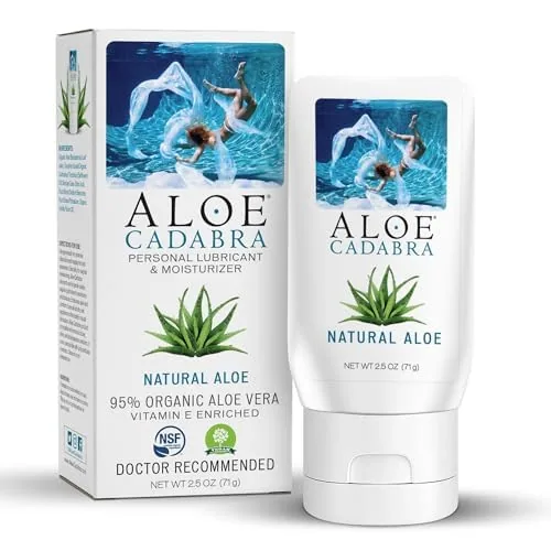 Aloe Cadabra Unscented Aloe Lube, 2.5 oz view 6