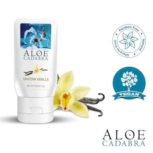 Aloe Cadabra Tahitian Vanilla Aloe Lube, 2.5 oz view 4