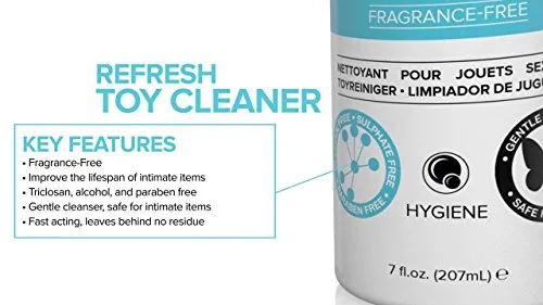JO Refresh Foaming Toy Cleaner, 7 oz view 3