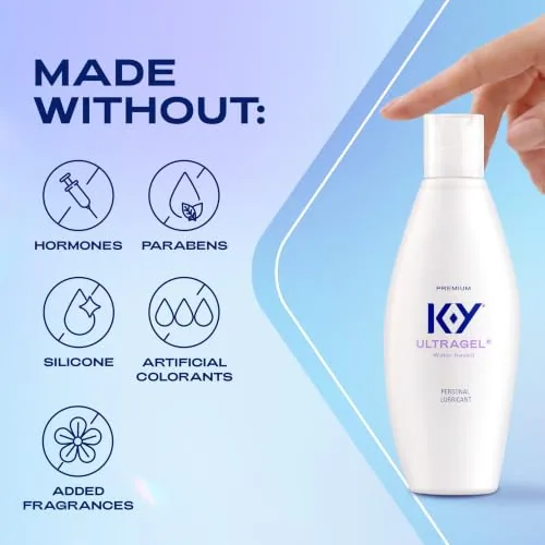 K-Y Ultragel Water-Based Lube, 4.5 oz view 3