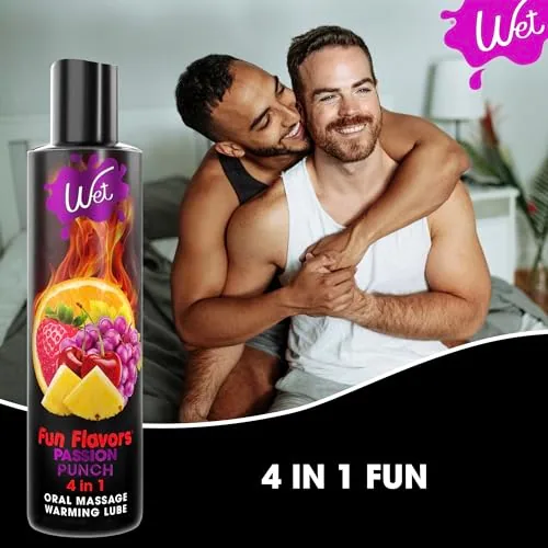 Wet Passion Punch 4-in-1 Warming Lube, 3 fl oz view 5