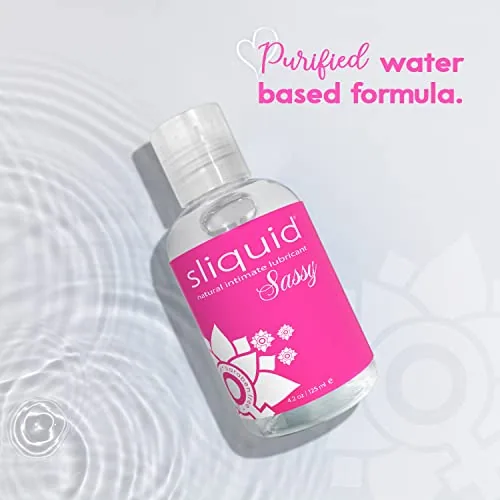 Sliquid Sassy Thick Water-Based Lube, 4.2 oz view 5