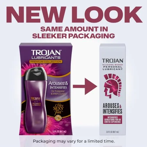 Trojan Arouses and Intensifies Silicone Lube, 3 fl oz view 2