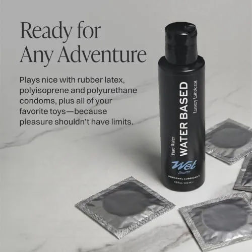 Wet Pure Water-Based Lube, 3 fl oz view 5