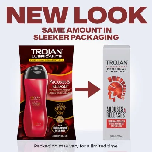 Trojan Arouses and Releases Silicone Lube, 3 fl oz view 2