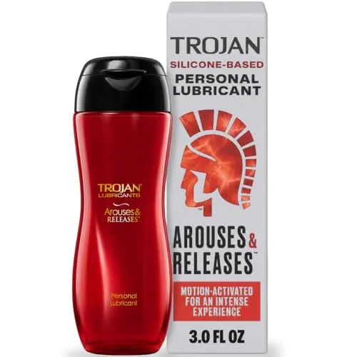 Trojan Arouses and Releases Silicone Lube, 3 fl oz