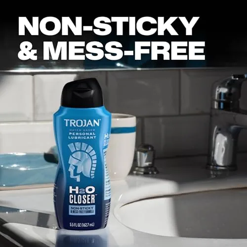 Trojan H2O Closer Water-Based Lube, 5.5 fl oz view 5