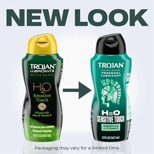 Trojan H2O Sensitive Touch Water-Based Lube, 5.5 fl oz view 2