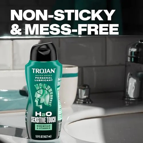 Trojan H2O Sensitive Touch Water-Based Lube, 5.5 fl oz view 5