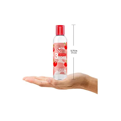 ID 3some Massage Wild Cherry, 4 oz view 3