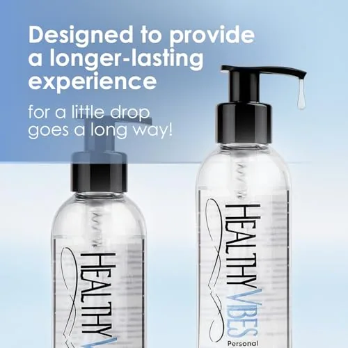 Healthy Vibes Water-Based Hand Pump Lube, 16 oz view 3