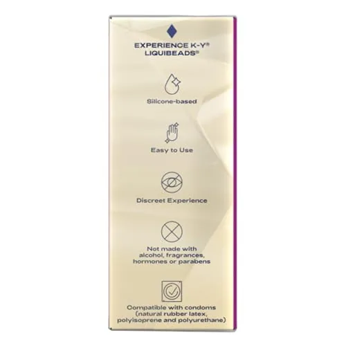 K-Y Liquibeads Silicone Moisturizer, 6 Inserts (2-pack) view 5