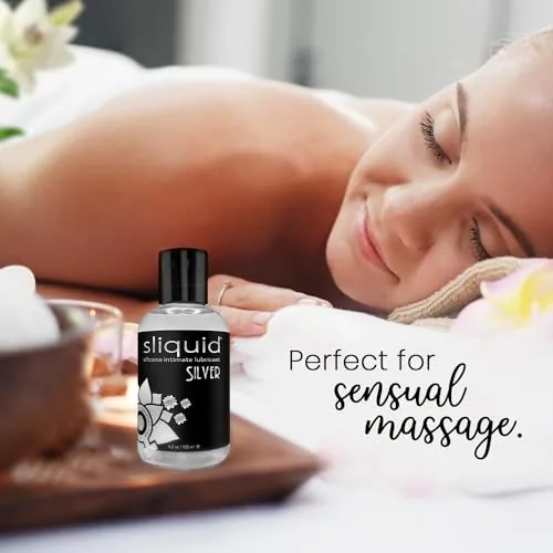 Sliquid Silver Silicone Lube, 8.5 oz view 6