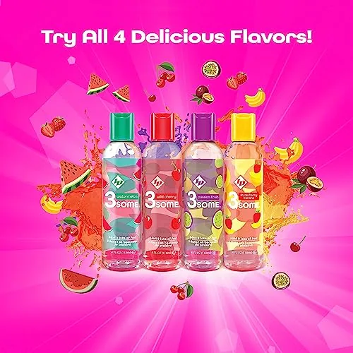 ID 3some Massage Strawberry Banana, 4 oz view 5