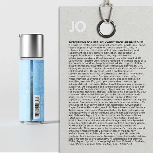 JO H2O Bubble Gum Flavored, 2 oz view 2