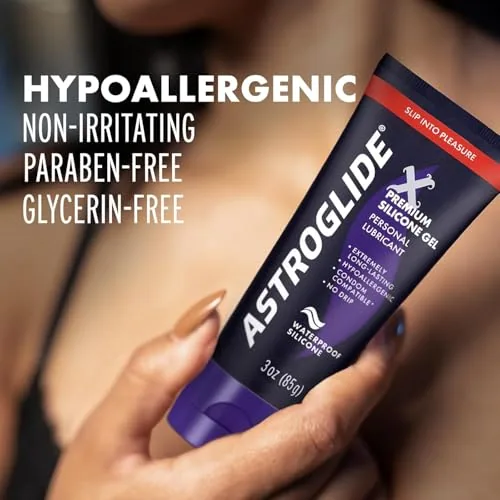 Astroglide X Silicone Gel Lube, 3 oz Travel view 5