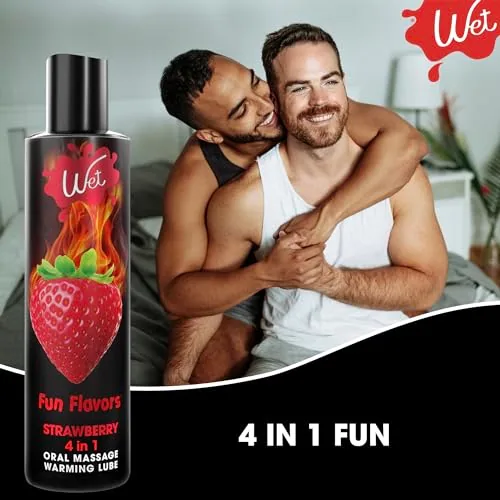 Wet Warming Flavored Lube Sampler, 5 x 1 oz view 4