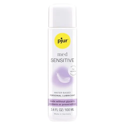 pjur med Sensitive Water-Based Lube, 3.4 oz