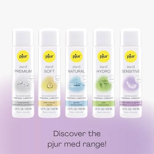 pjur med Sensitive Water-Based Lube, 3.4 oz view 6