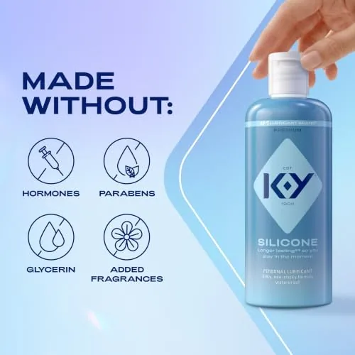 K-Y Silicone Lube, 8.45 oz view 4