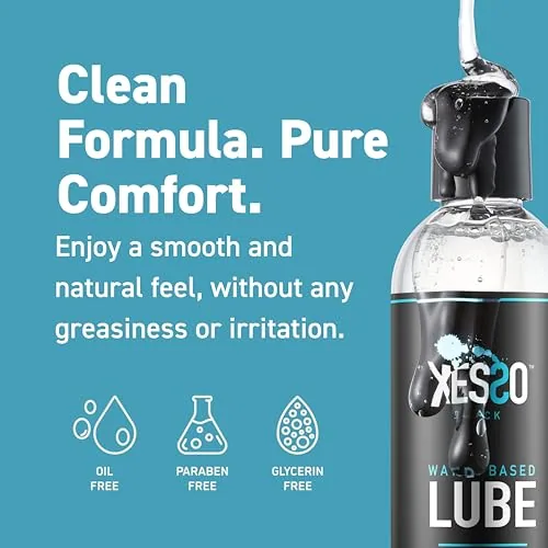 XESSO Water-Based Lube, 8.3 oz, Glycerin-Free view 2