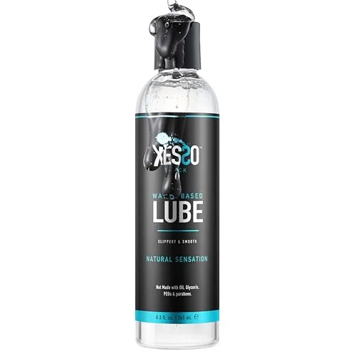XESSO Water-Based Lube, 8.3 oz, Glycerin-Free