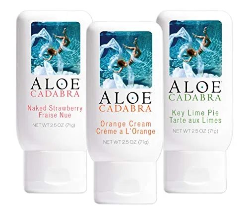 Aloe Cadabra Flavored Variety Pack, Travel Bundle