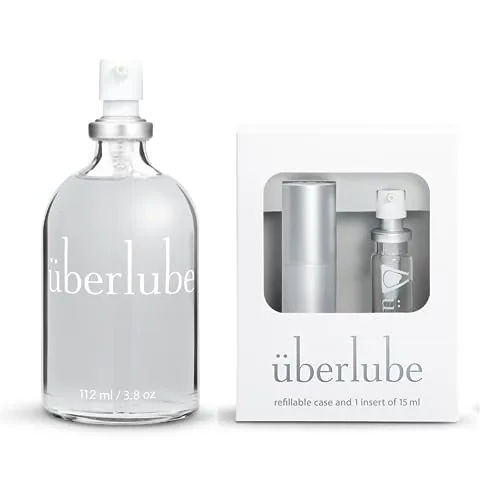 Uberlube Home and Travel Bundle, Silver Kit + 112 ml