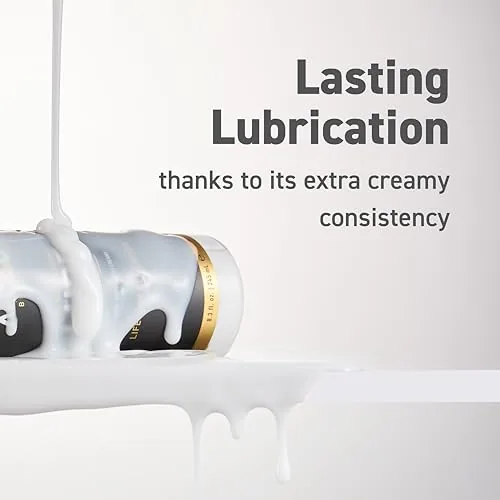 XESSO Creamy Water-Based Lube, Unscented, 4 oz view 3