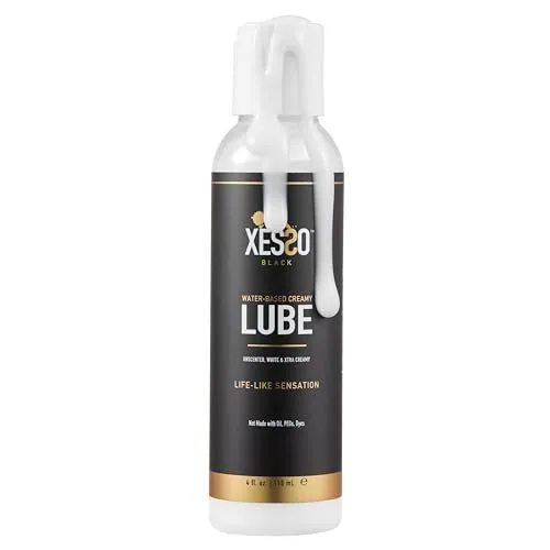 XESSO Creamy Water-Based Lube, Unscented, 4 oz