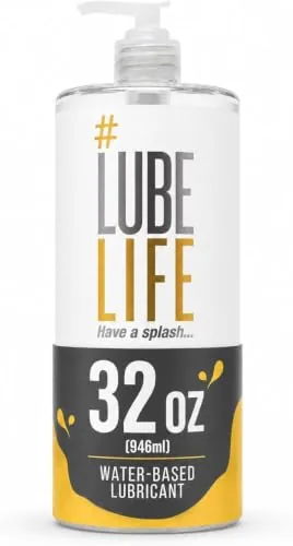 LubeLife Water Based Lube, 32 fl oz
