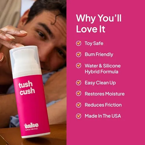 Hello Cake Tush Cush Hybrid Lube, 3.3 oz view 4
