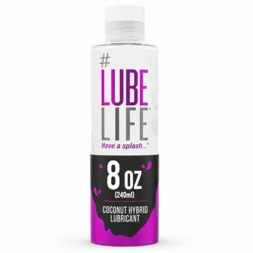 LubeLife Coconut Hybrid Lube, 8 oz