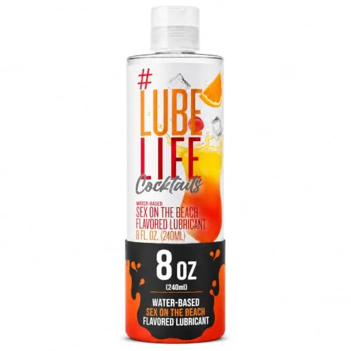 LubeLife Fun On The Beach Flavored Lube, 8 fl oz