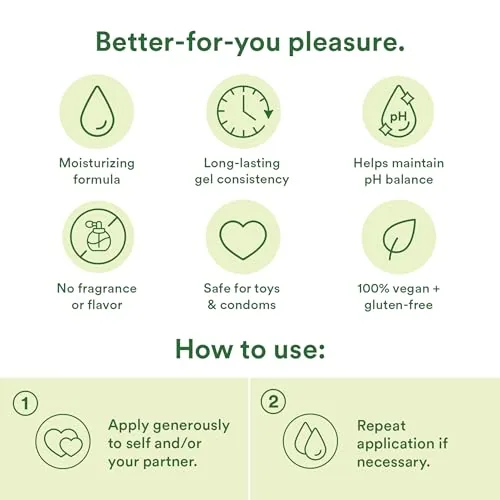 Good Clean Love Liquid Hyaluronic Lube, 1.69 oz (2-pack) view 2