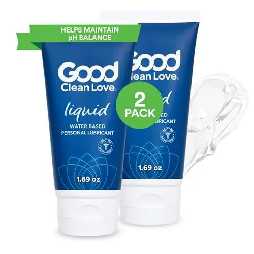 Good Clean Love Liquid Hyaluronic Lube, 1.69 oz (2-pack)
