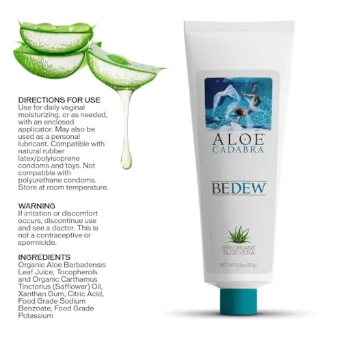 Aloe Cadabra BEDEW Vaginal Moisturizer, 2.9 oz + applicators view 2