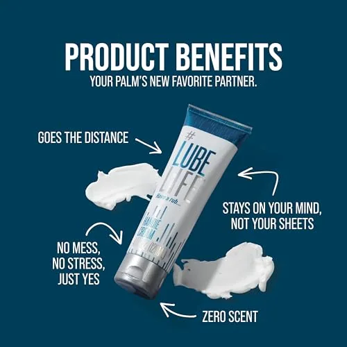 LubeLife Water Based Handie Cream, 4 fl oz view 5