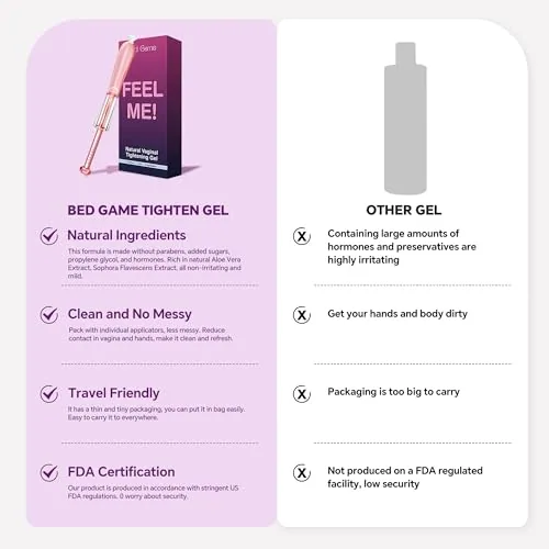 BED GAME Vaginal Moisturizer Gel, 5 Applicators view 6