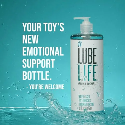 LubeLife Water Based Toy Lube, 32 fl oz view 6