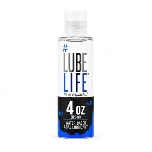 LubeLife Water Based Anal Lube, 4 fl oz