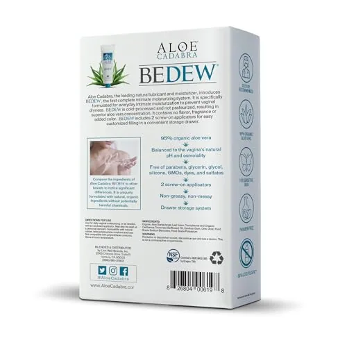 Aloe Cadabra BEDEW Moisturizer with 2 Applicators, 2.9 oz view 2