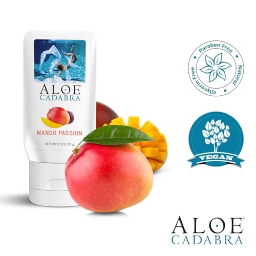Aloe Cadabra Mango & Peppermint Lube Bundle, 2 x 2.5 oz view 6
